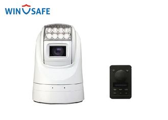 IP67 Aluminum Rugged Surveillance Camera 120M IR White Light Distance For Robot