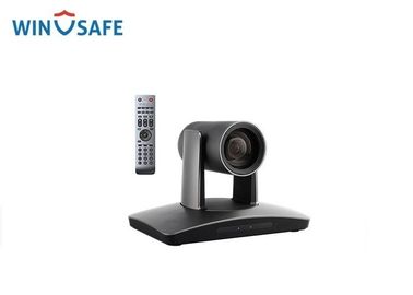 12X Optical Zoom Wireless Microphones Tracking Camera With IR sensor For Broad Room Solution / Meeting Room