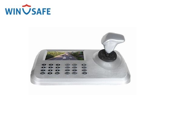 IP ONVIF 2,4 PTZ-Vector Veranderlijke de Snelheidsbedieningshendel van het Cameracontrolemechanisme met 5 „LEIDENE Vertoning